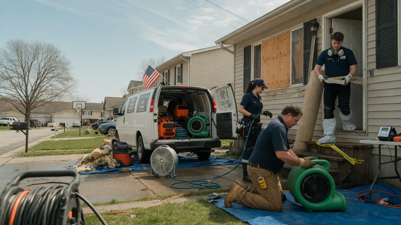 Water Damage Restoration in Ellington, CT near me